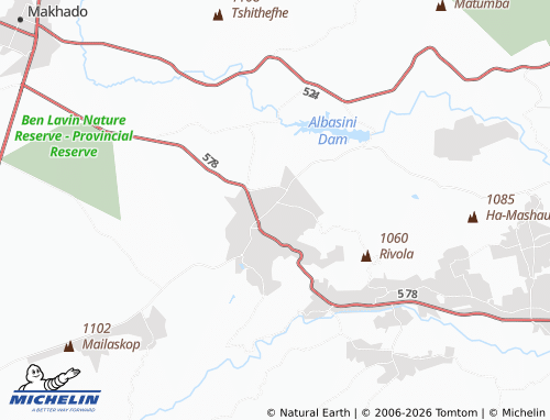 Mappa MICHELIN Waterval D - ViaMichelin