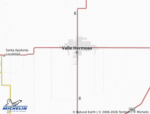 Mappa MICHELIN Las Flores - ViaMichelin