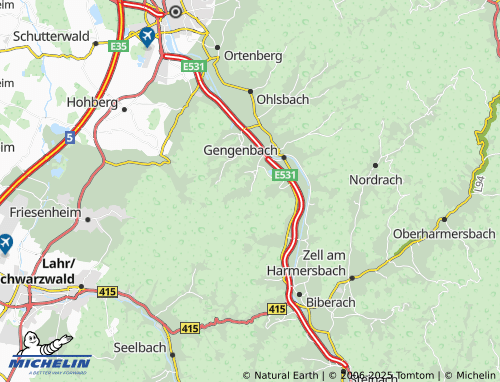Mapa MICHELIN Bermersbach - ViaMichelin