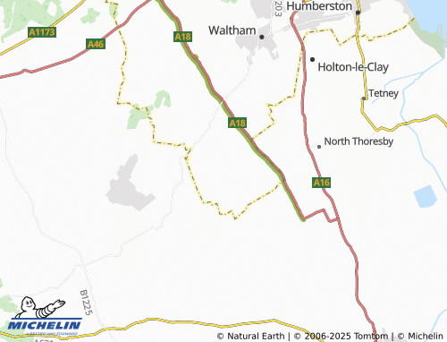 Mappa MICHELIN Wold Newton - ViaMichelin