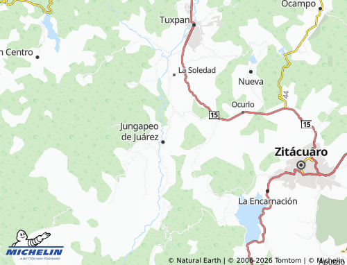 Mapa MICHELIN El Zapotal - ViaMichelin