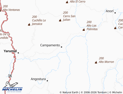 Mapa MICHELIN Campamento - ViaMichelin