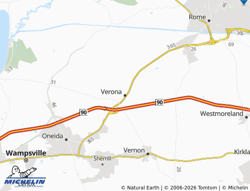 Mapa MICHELIN Verona - ViaMichelin