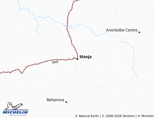 MICHELIN Manja map - ViaMichelin