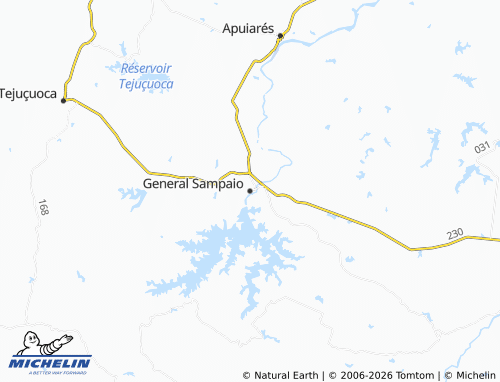 Mappa MICHELIN General Sampaio - ViaMichelin
