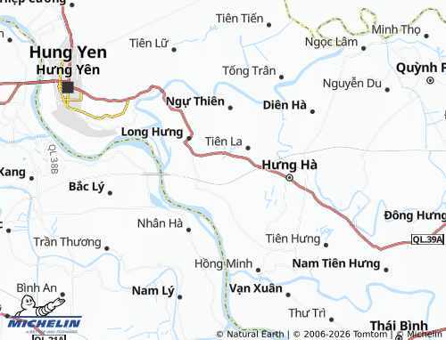 MICHELIN Thái Hưng map - ViaMichelin