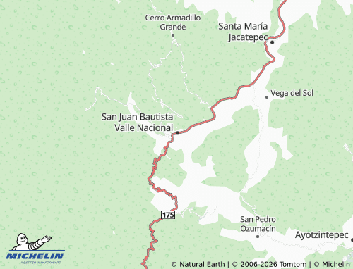 Mappa MICHELIN Diódoro Carrasco Altamirano - ViaMichelin