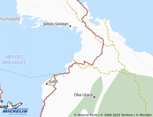 MICHELIN Toniku map - ViaMichelin