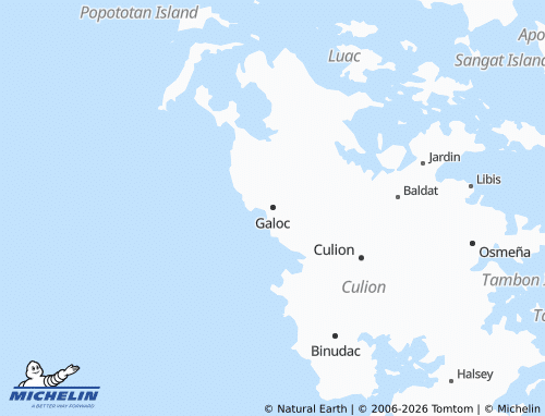 Mapa MICHELIN Galoc - ViaMichelin