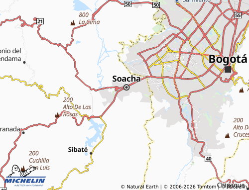 MICHELIN Parques del Sol II map - ViaMichelin