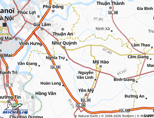 Mapa MICHELIN Lạc Hồng - ViaMichelin
