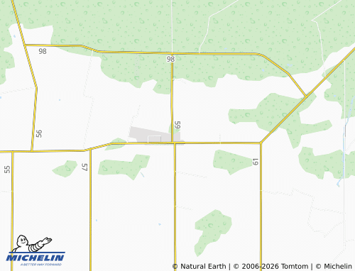 Mappa MICHELIN San Isidro, Miguel Alemán - ViaMichelin