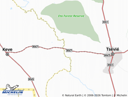 MICHELIN Alokoegbe map - ViaMichelin