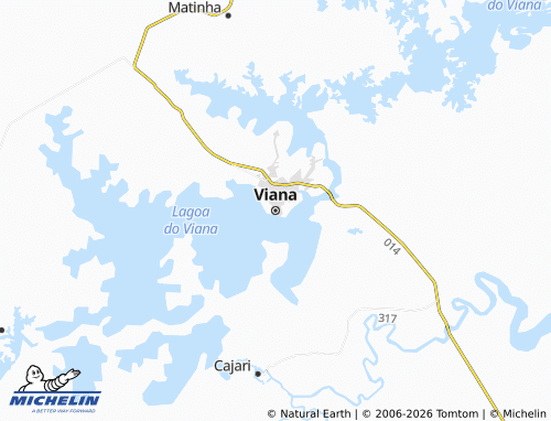 MICHELIN-Landkarte Viana - ViaMichelin