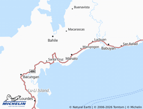 Mapa MICHELIN Manalo - ViaMichelin