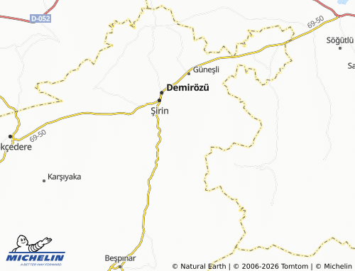 Mappa MICHELIN Karayaşmak - ViaMichelin