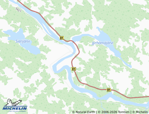 MICHELIN-Landkarte Jokela - ViaMichelin