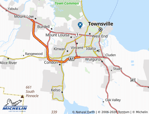 Mappa MICHELIN Douglas - ViaMichelin