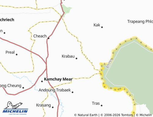 Mapa MICHELIN Krabau - ViaMichelin