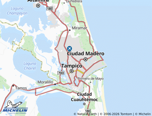 Mapa MICHELIN Jacarandas - ViaMichelin