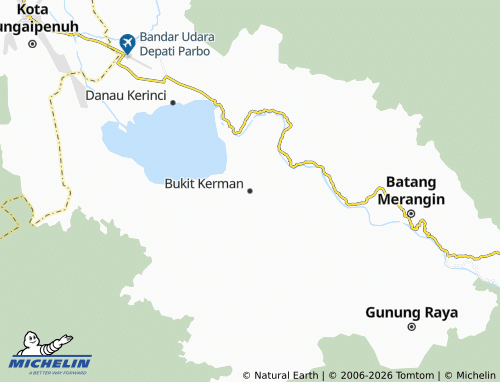 MICHELIN Bukit Kerman map - ViaMichelin