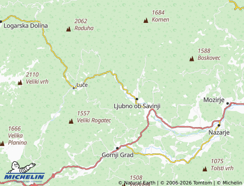 Carte MICHELIN Savina - ViaMichelin