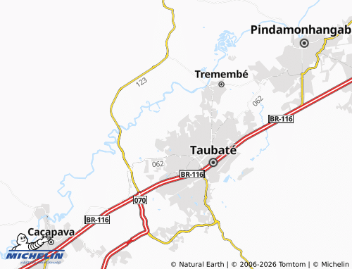 Mapa MICHELIN Vila Bela - ViaMichelin