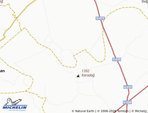 MICHELIN Burunarkaç map - ViaMichelin
