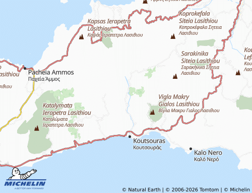 MICHELIN Stavrochori map - ViaMichelin