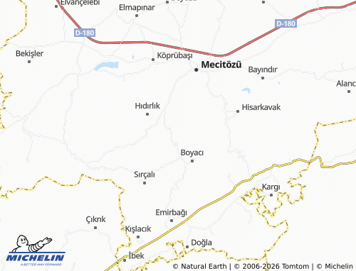 Mappa MICHELIN Şehler - ViaMichelin