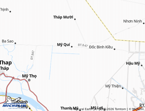 MICHELIN Láng Biển map - ViaMichelin