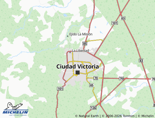 Mappa MICHELIN Colonia 28 - ViaMichelin