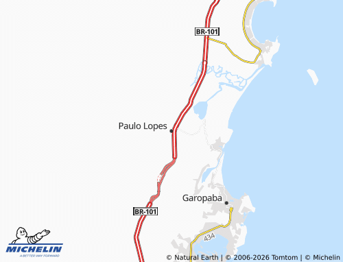 Mapa MICHELIN Paulo Lopes - ViaMichelin
