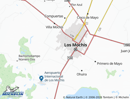 Mappa MICHELIN Las Villas Residencial - ViaMichelin
