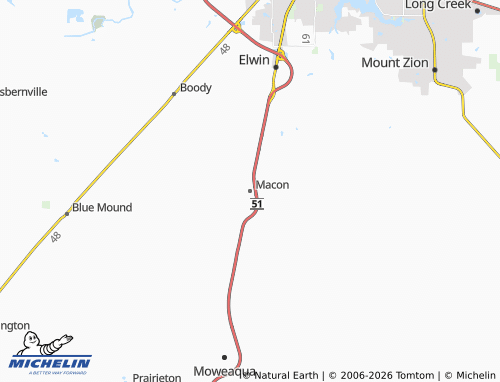 Mapa MICHELIN Macon - ViaMichelin