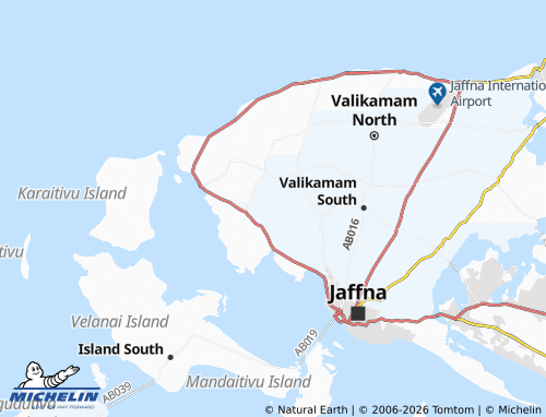 Mapa MICHELIN Sangarathai - ViaMichelin