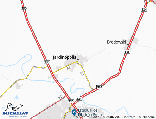 Mappa MICHELIN Jardinópolis - ViaMichelin