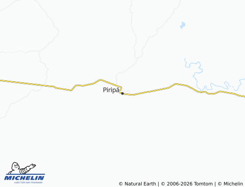 MICHELIN Piripá map - ViaMichelin