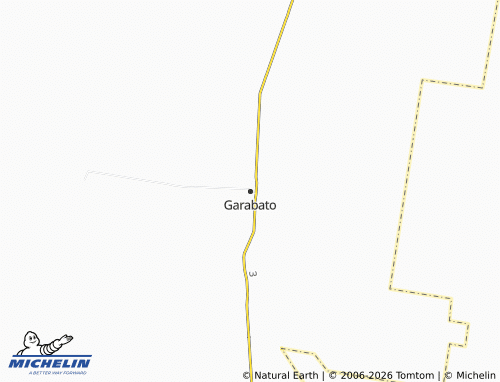 Carte MICHELIN Garabato - ViaMichelin