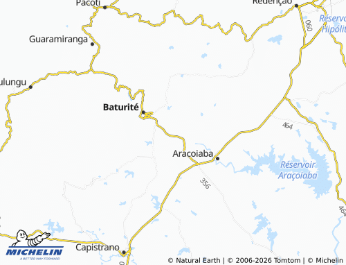 Carte MICHELIN Sanharão - ViaMichelin