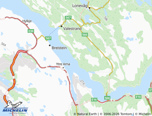 MICHELIN Votlo map - ViaMichelin