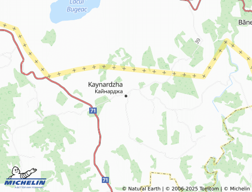 MICHELIN Kaynardzha map - ViaMichelin
