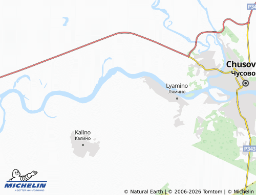 MICHELIN-Landkarte Kryazh - ViaMichelin