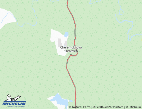 MICHELIN-Landkarte Cheremukhovo - ViaMichelin
