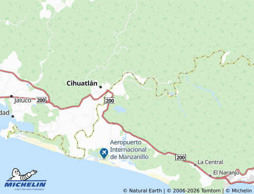 Mapa MICHELIN Jaguey, Río Marabasco - ViaMichelin