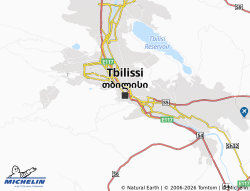 MICHELIN-Landkarte Tiflis - ViaMichelin