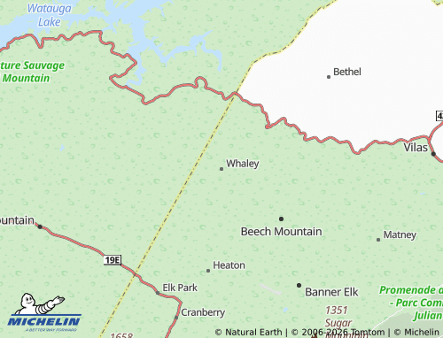 Carte MICHELIN Whaley - ViaMichelin