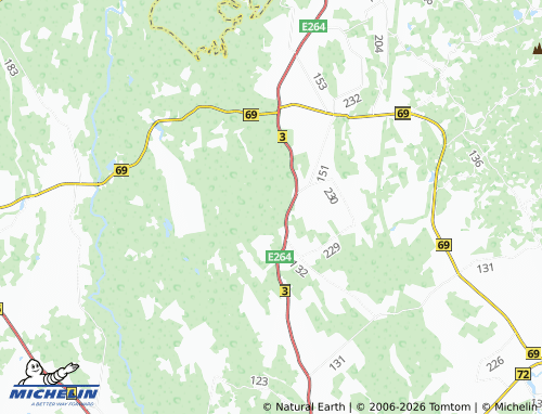 MICHELIN-Landkarte Mustumetsa - ViaMichelin