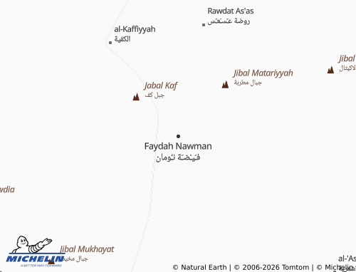 MICHELIN Faydat Noman map - ViaMichelin