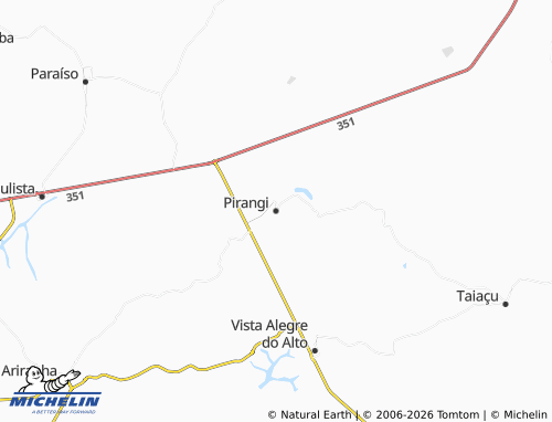 Mapa MICHELIN Pirangi - ViaMichelin